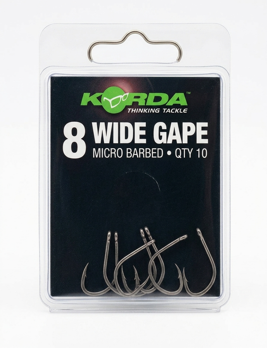 Крючки Korda Wide Gape №8 в магазине для рыбалки Korda