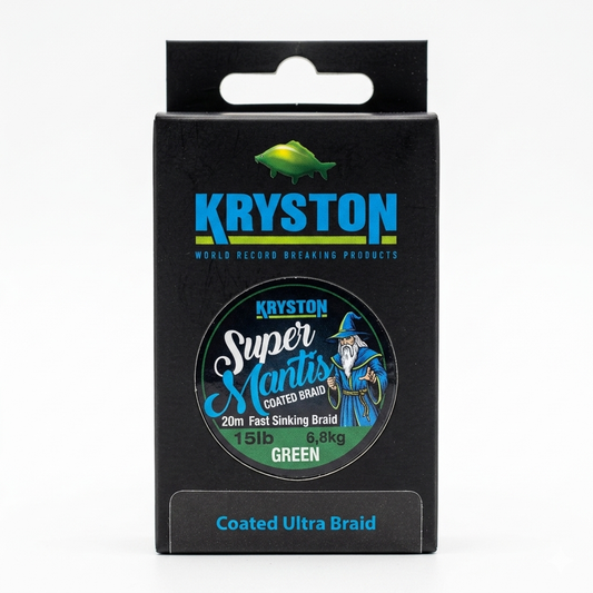 Kryston Super Mantis Coated (Green, 15 lb) в магазине для рыбалки Kryston
