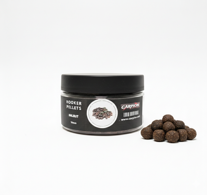 Hooker Pellets — Black Halibut (14mm) в магазине для рыбалки Carpion