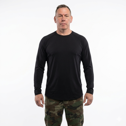 Тактическая футболка Red Line: Elite Performance (Black) в магазине для рыбалки Red line