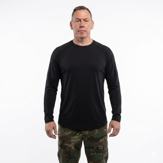 Тактическая футболка Red Line: Elite Performance (Black) в магазине для рыбалки Red line