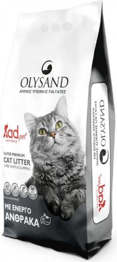 Наполнитель для кошачьего туалета Olysand Active Carbon (10л) в магазине для рыбалки OLYSAND