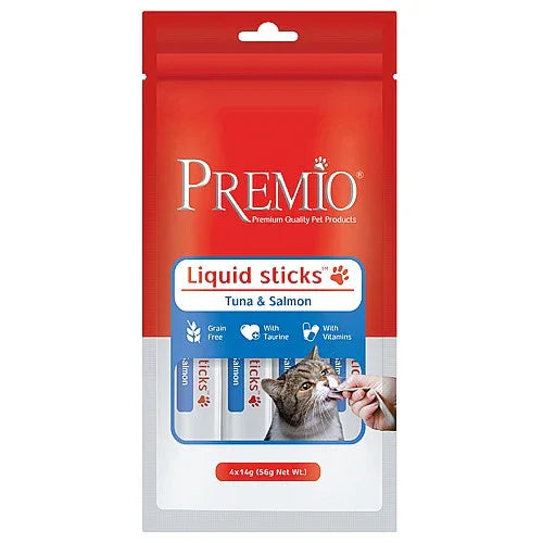 Premio Liquid Sticks — Tuna & Salmon (Тунец и Лосось) в магазине для рыбалки Premio