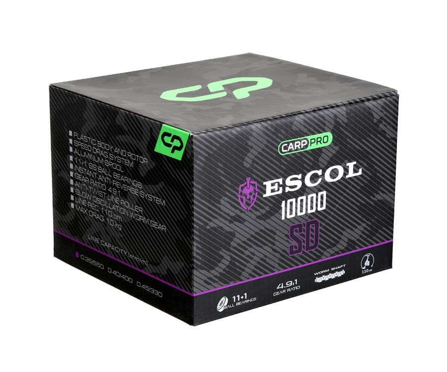 Катушка Carp Pro Escol 10000 SD в магазине для рыбалки Carp Pro