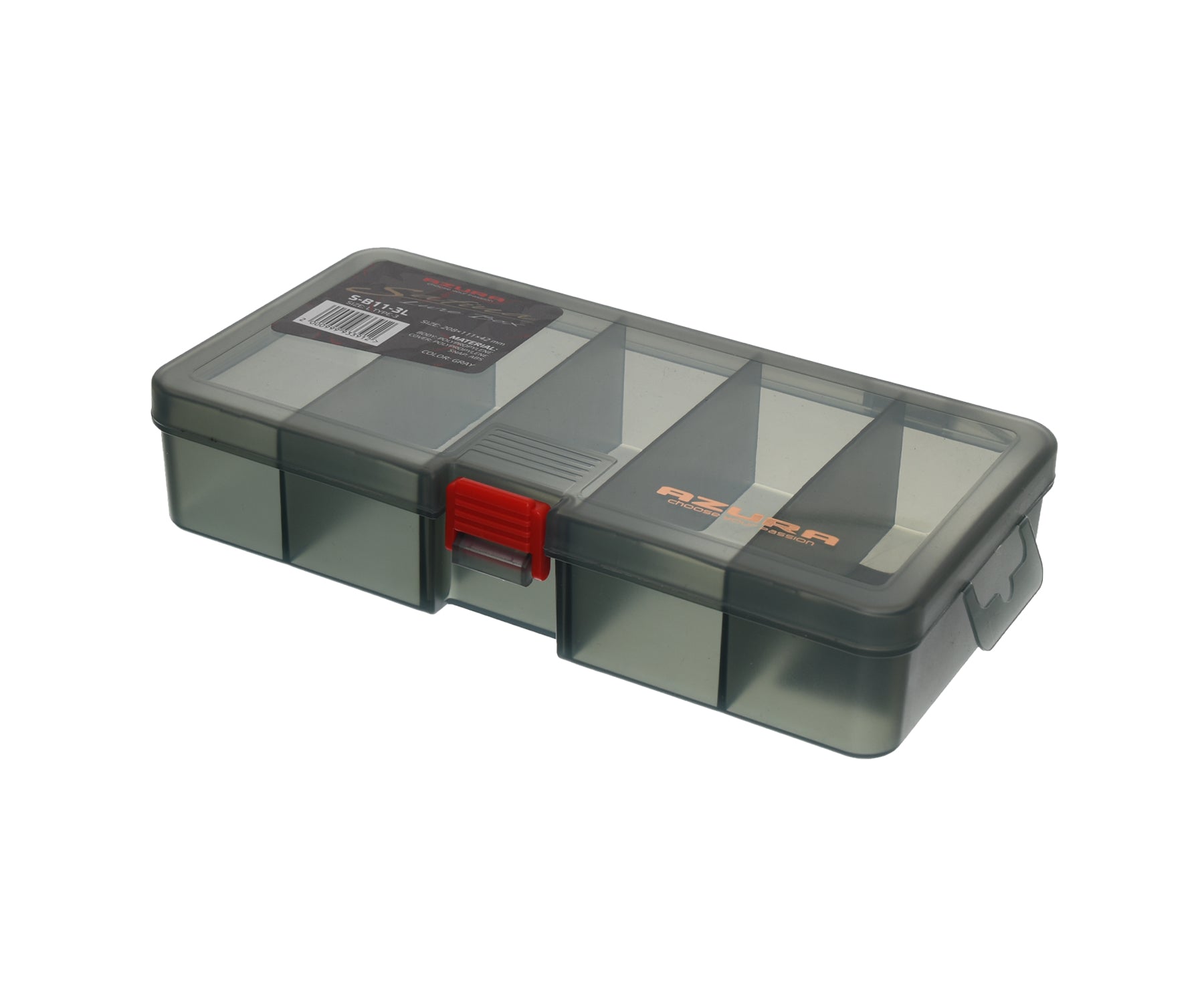 Коробка Azura Safina Lure Box #11 Type-3 L 208x111x42мм в магазине для рыбалки Azura