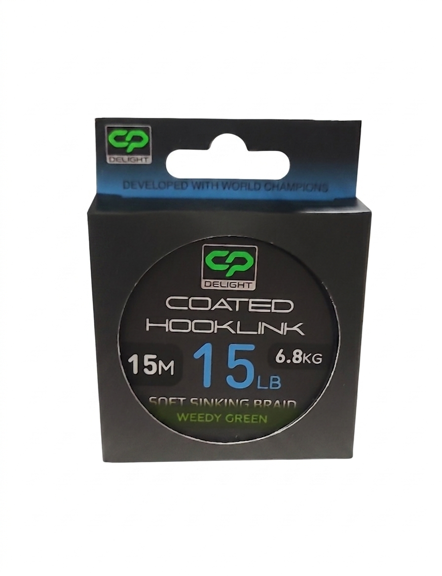 Pro Delight Coated Hooklink (Weedy Green) 15lb в магазине для рыбалки Carp Pro