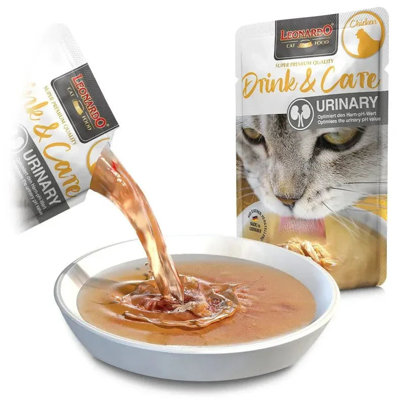 Leonardo Cat Food — Drink & Care Urinary (Курица) в магазине для рыбалки Leonardo