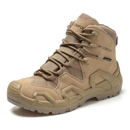 Тактические ботинки COMFORT YMM BEIGE в магазине для рыбалки MY COMFORT