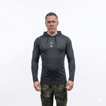 Red Line Performance Long Sleeve (Black) в магазине для рыбалки Ferrino