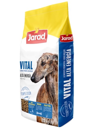 Jarad Energy — Полнорационный сухой корм для активных взрослых собак (20 кг) в магазине для рыбалки Jarad