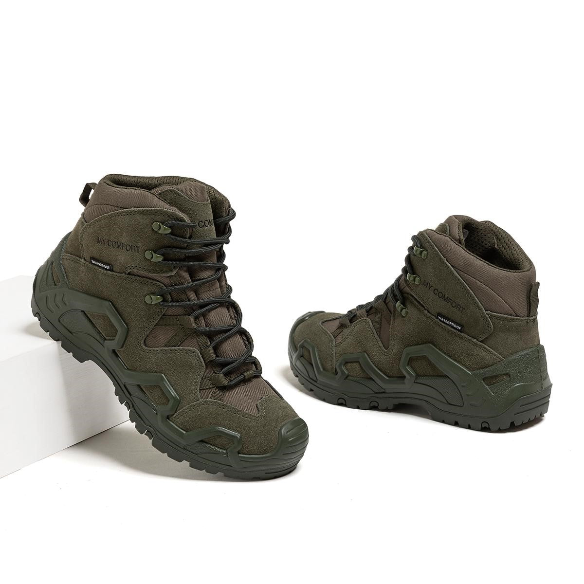 Тактические ботинки COMFORT YMM GREEN в магазине для рыбалки MY COMFORT