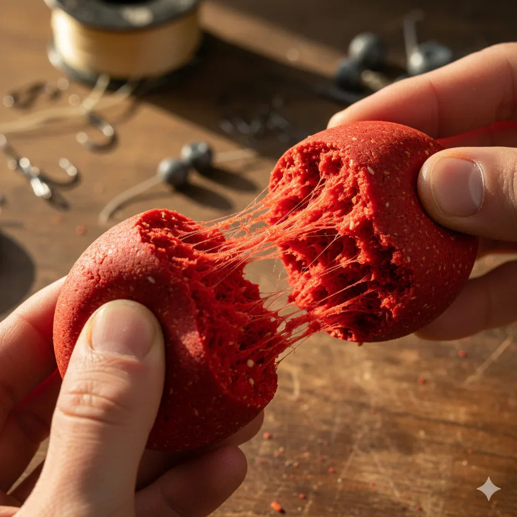 Рыболовный пластилин вкус Клубника в магазине для рыбалки Carpion