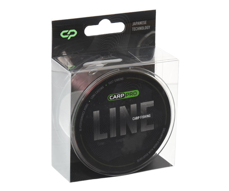 Леска Carp Pro Carp Fishing Line Green 1000м 0.405мм в магазине для рыбалки Carp Pro